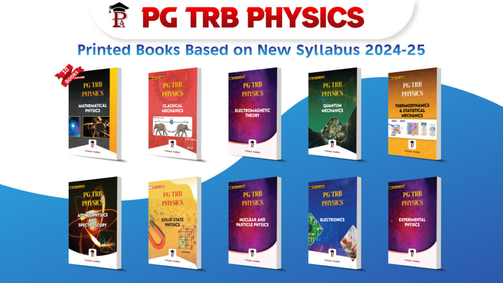 buy PG TRB Physics Books