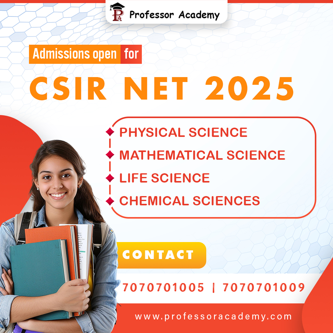 Admissions Open For CSIR NET