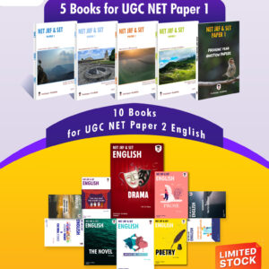 UGC NET Pape 1, PYQ and English Paper 2 Books