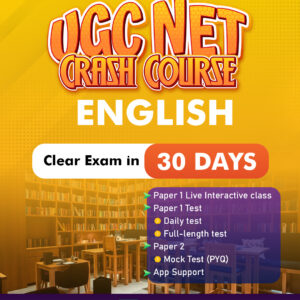 UGC NET English Crash Course