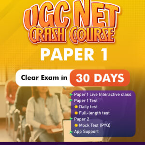 UGC NET Paper 1 Crash Course 2025