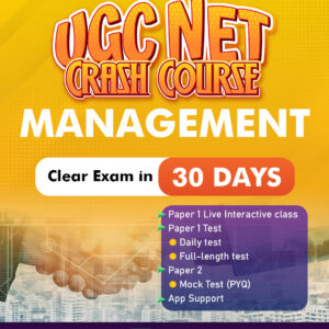 UGC NET Management Crash Course 2025